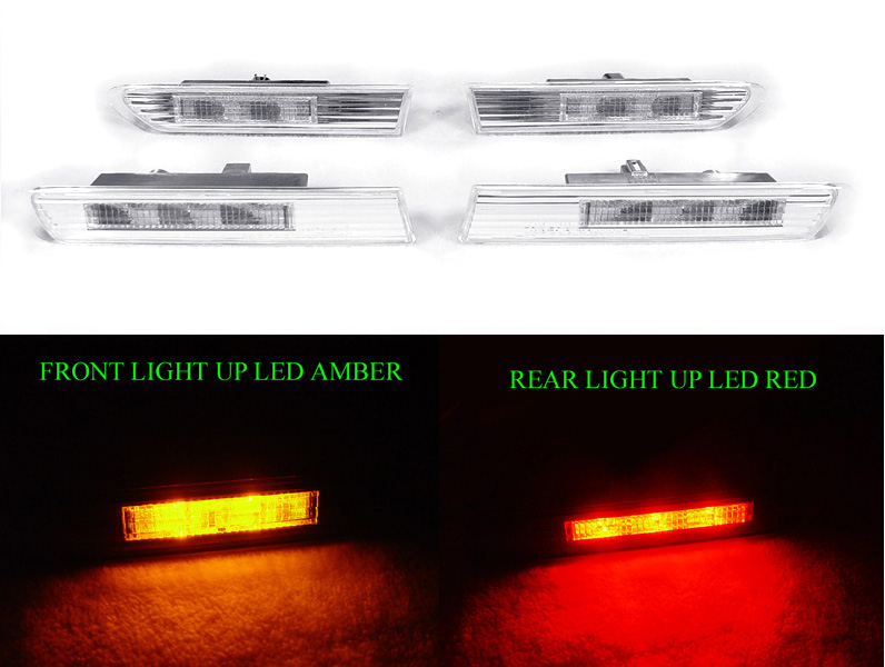 Depo 33DN44C Front Left Side Marker Light Assembly Fits 2004-2008 Acura