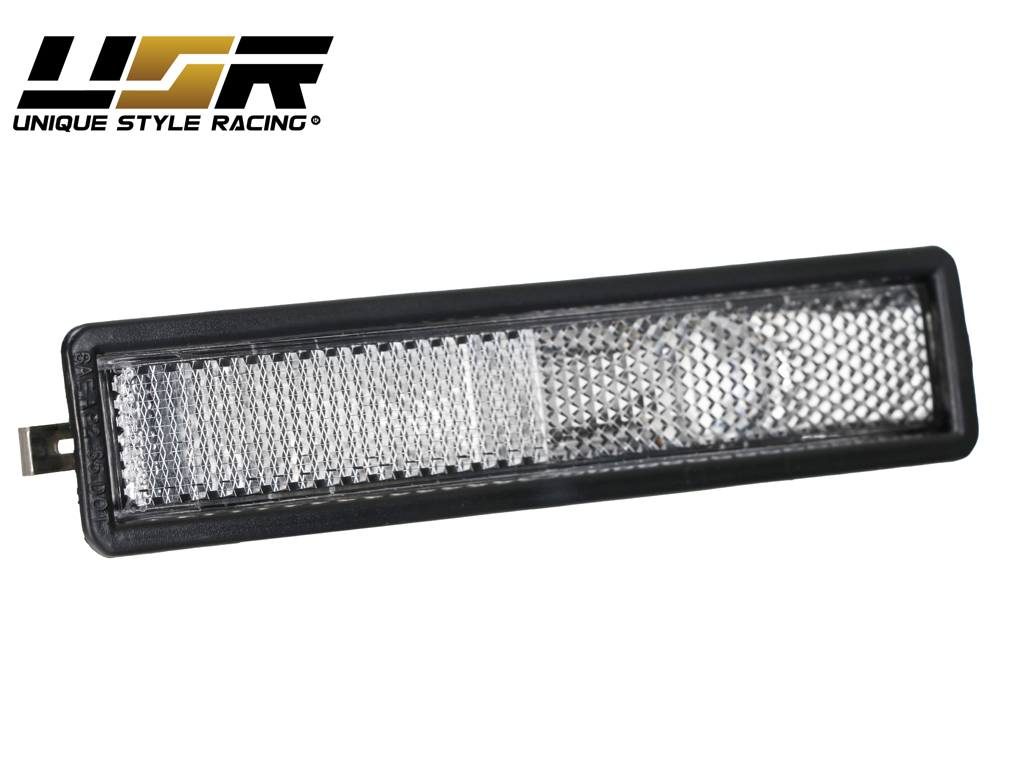 4 PIECES Front+Rear Clear Bumper Side Marker Lights For 1984-91
