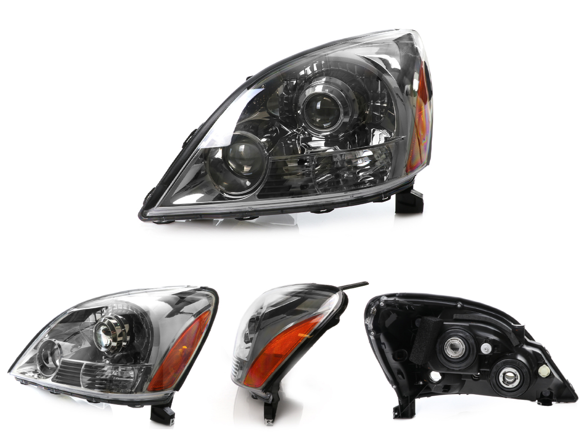 Headlight Headlamp LH and RH Pair Set for 2 for 0309 Lexus GX470 Sport