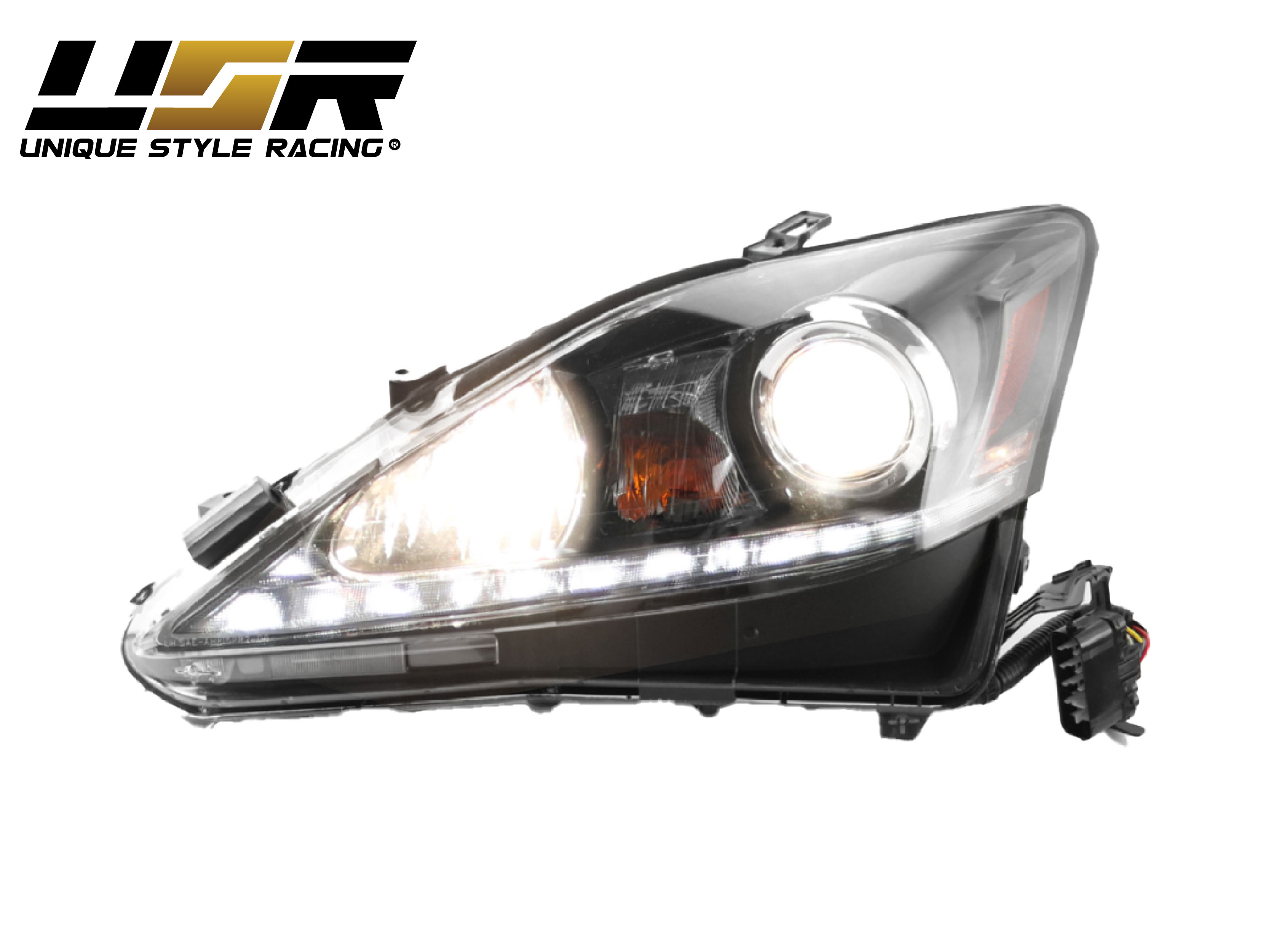 V2 OE Style Daytime Visible DRL LED Bar Headlight For 06-13 Lexus