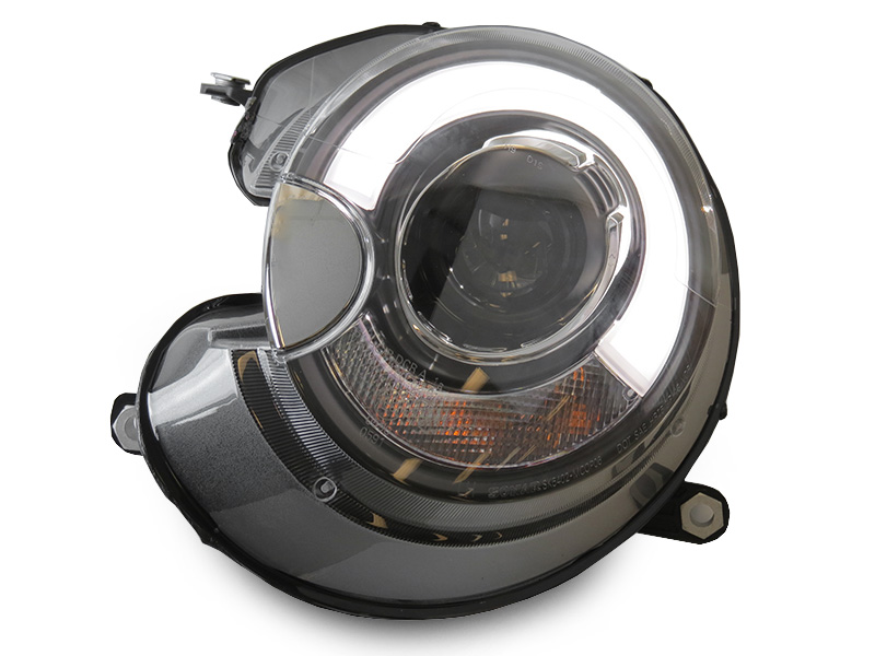 White LED DRL F56 Style Light Bar Headlights For 0713 Mini Cooper R56