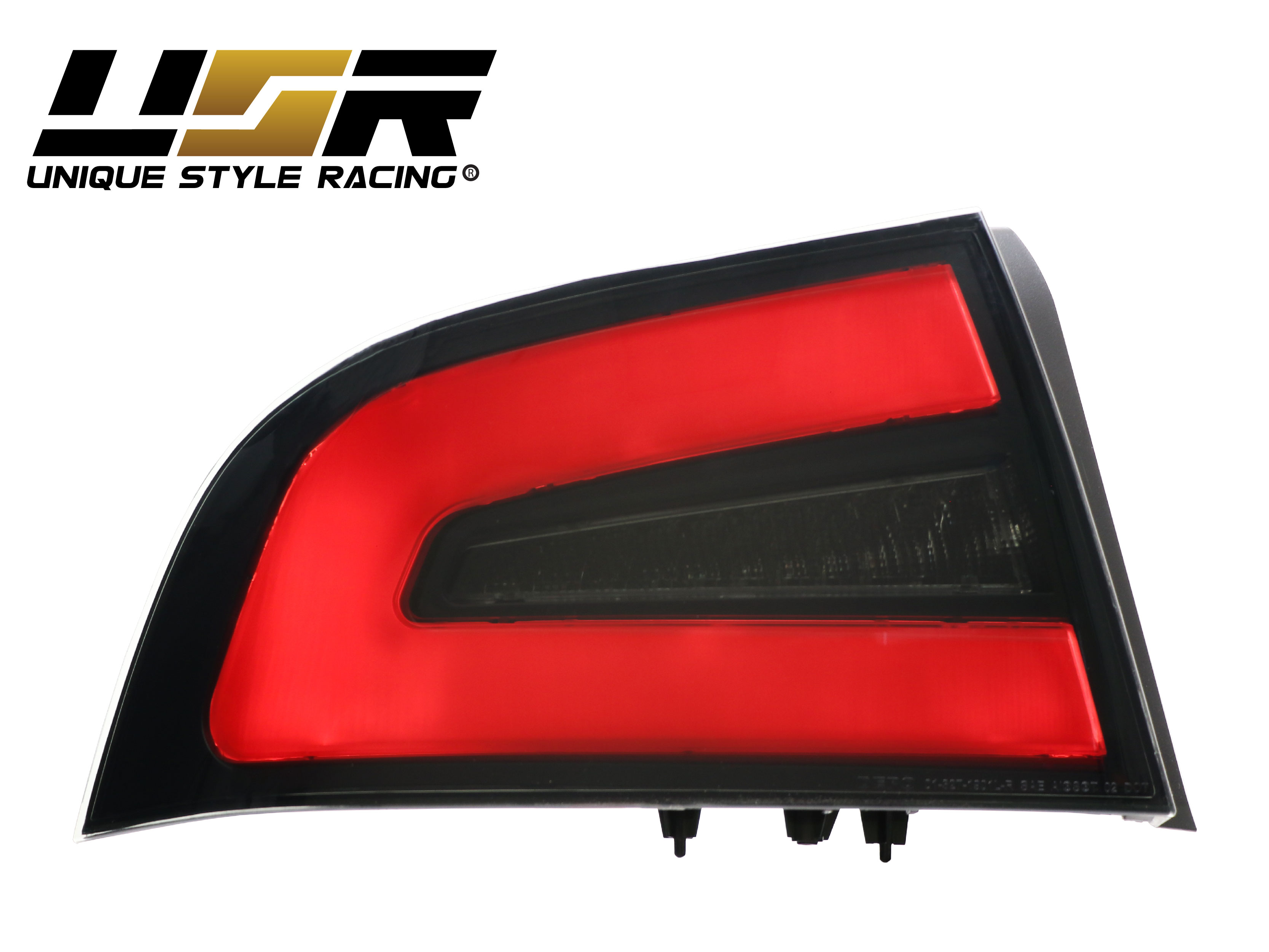 NSX Style! Black/Smoke TypeS LED Light Bar Tail Light For 200408