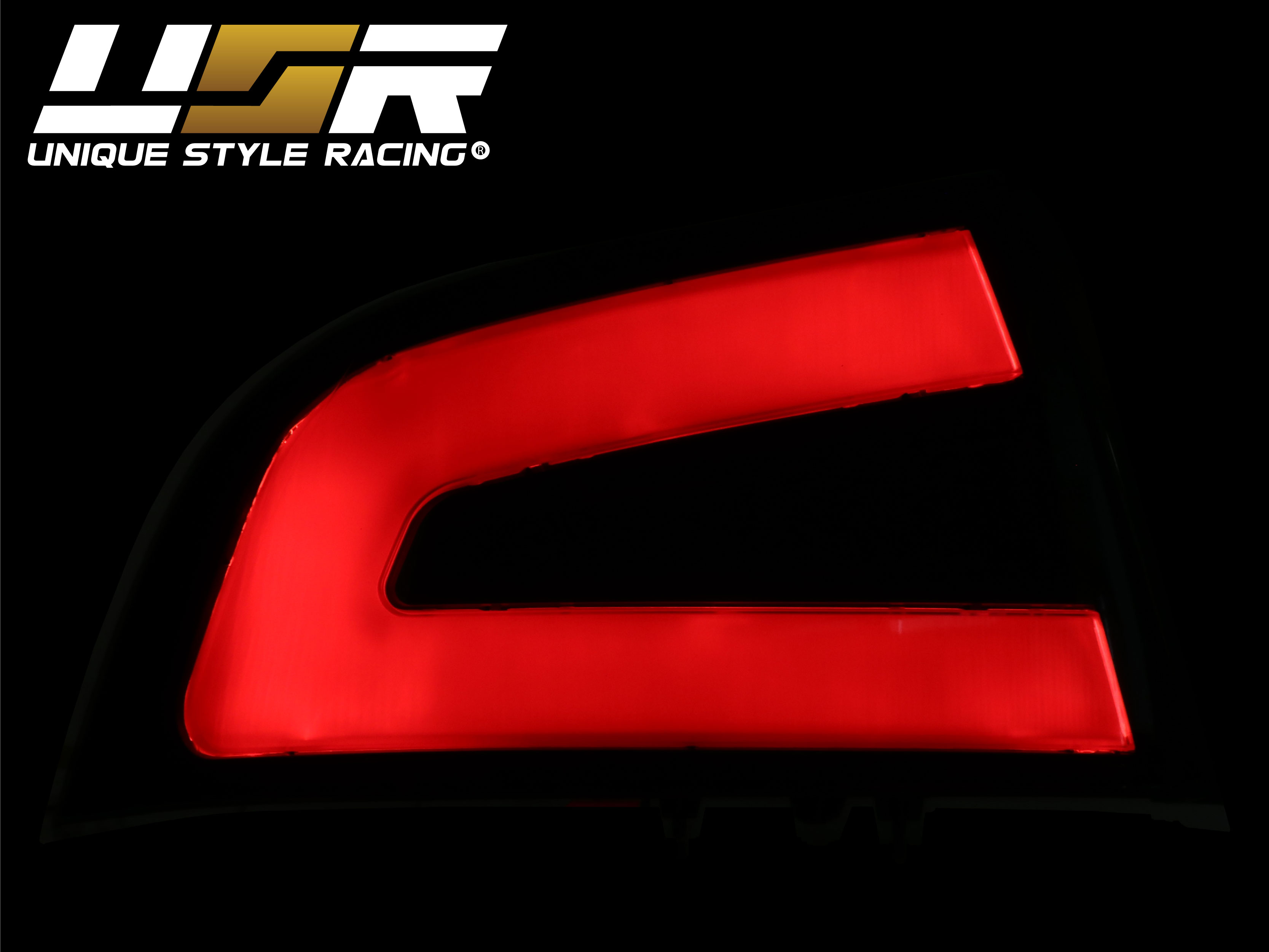 NSX Style! Black/Smoke TypeS LED Light Bar Tail Light For 200408