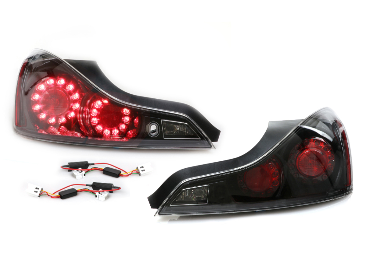 DEPO JDM Black LED Tail Light PLUS Turn Signal Module For 20082013 G37 2D Coupe eBay