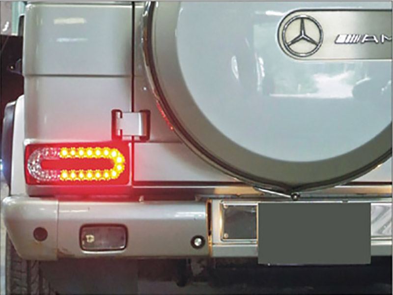 Red/Clear Facelift LED Rear Tail Light For 19902006 Mercedes W463 G