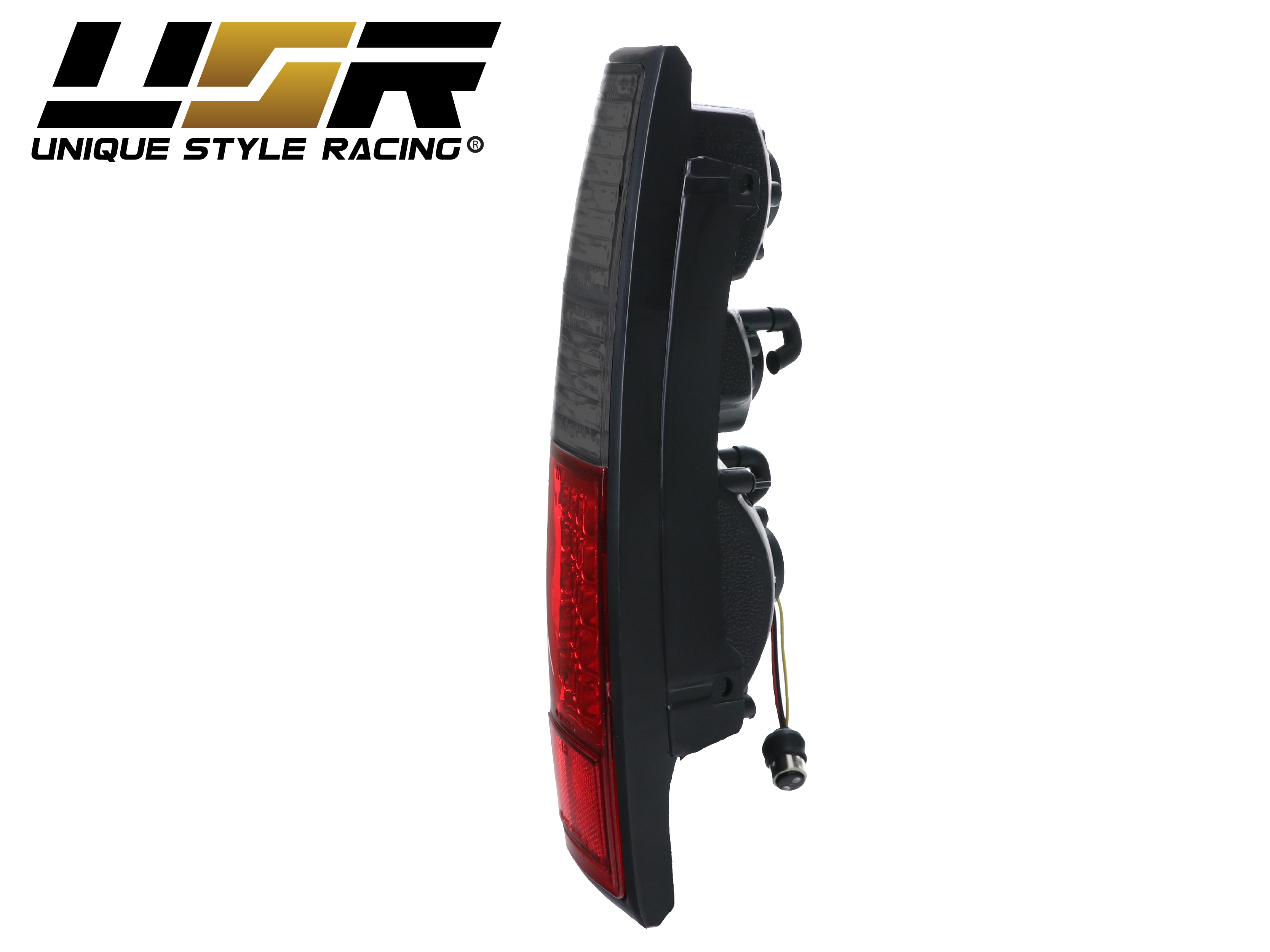 DEPO JDM Crystal Red/Smoke LED Rear Tail Light Set For 1996-1997